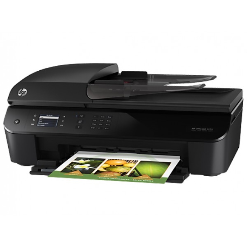 HEWLETT PACKARD Stampante multifunzione HP OfficeJet 4630 4 in 1 a inchiostro colori Wi-Fi nero